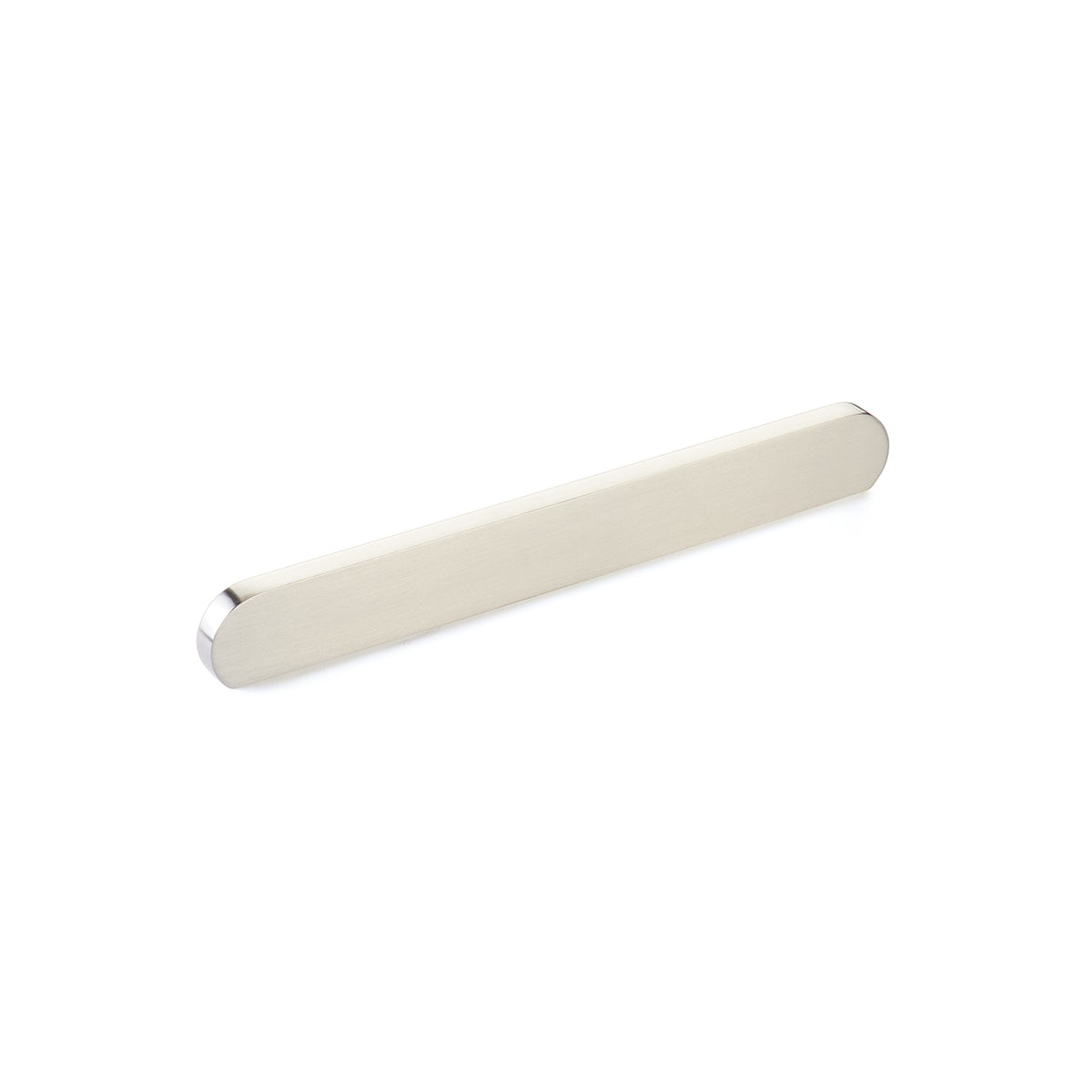 Schaub Cafe, Pull, Modern Oval, Brushed Nickel, 6-5/16" & 8" cc