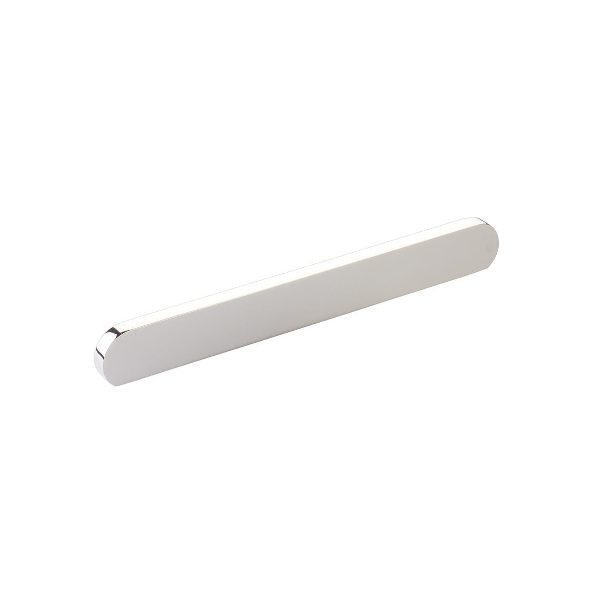 Schaub Cafe, Pull, Modern Oval, Polish Nickel, 6-5/16" & 8" cc