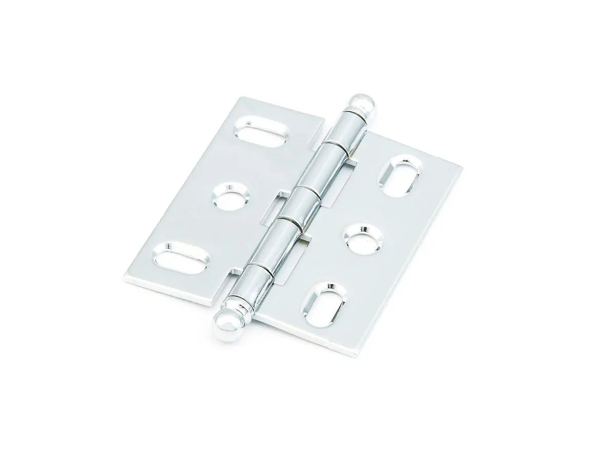 Schaub Hinge, Ball Tip Mortise, Polished Chrome - Hentell