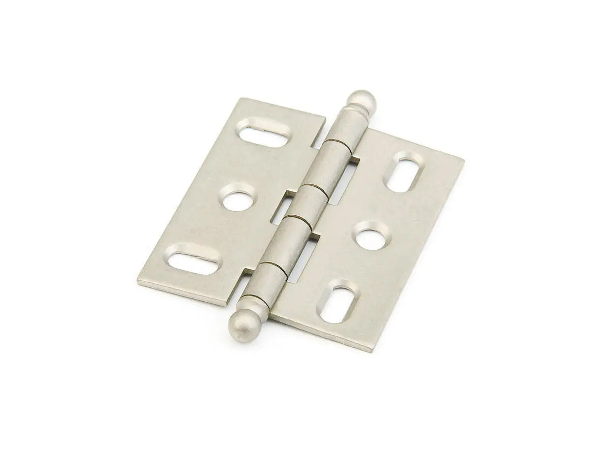 Schaub Hinge, Ball Tip Mortise, Distressed Nickel - Hentell