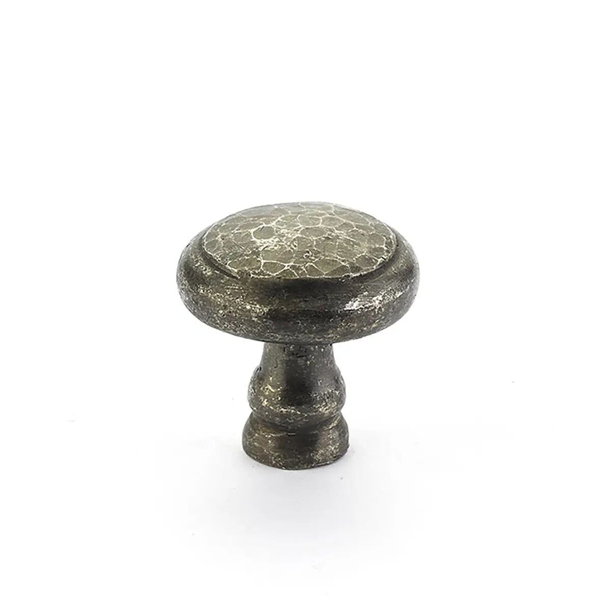 Schaub Artifex, Knob, Round, Dark Pewter, 1-1/2"dia - Hentell