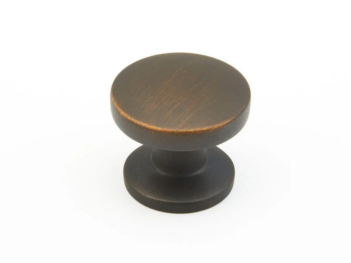 Schaub Northport, Round Knob, Ancient Bronze, 1-3/8" dia - Hentell