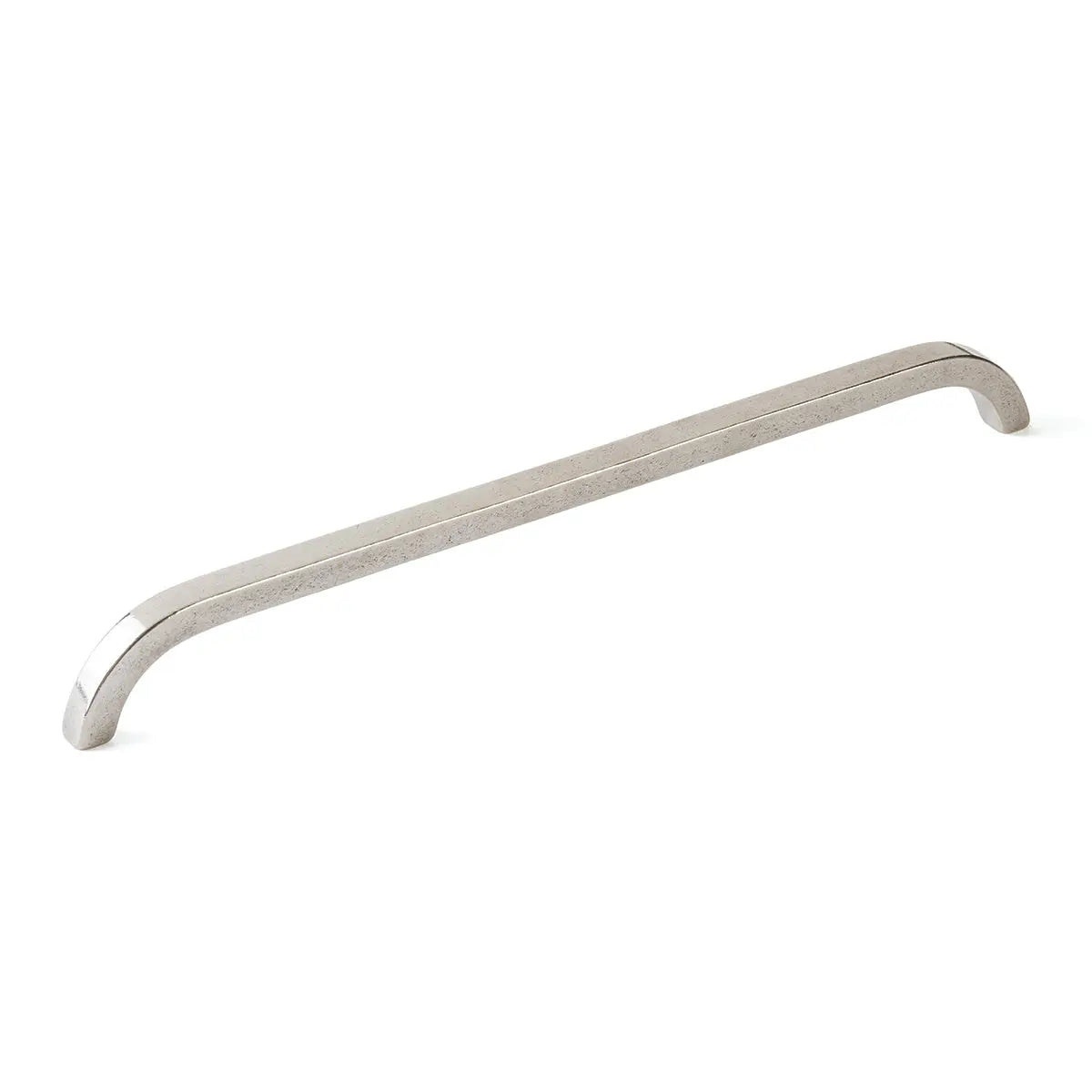 Schaub Turno, Cabinet Pull, Polished White Bronze, 12" cc - Hentell