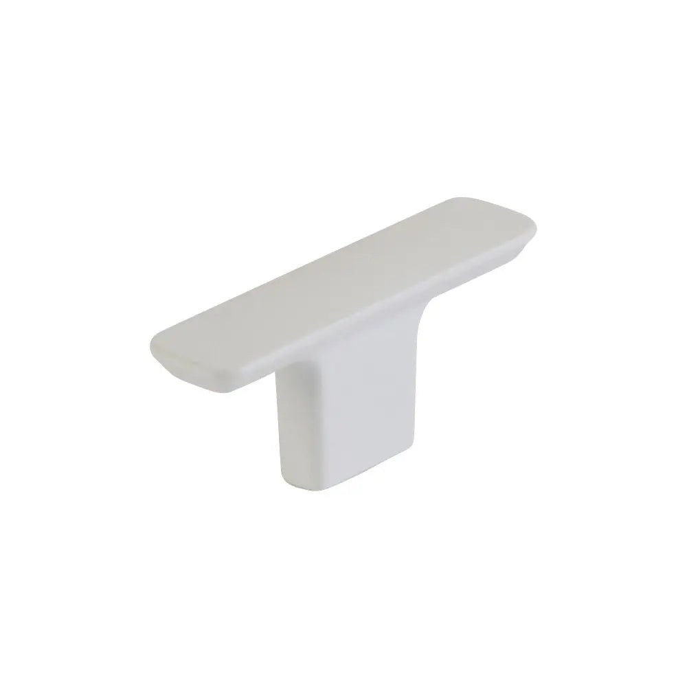 Schaub Suave, Knob, Matte White, 2-3/8" - Hentell