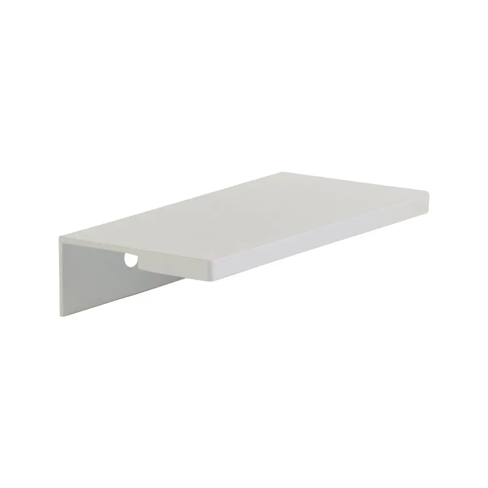 Schaub Borde, Edge Pull, Matte White, 32 mm cc, 80 mm Overall - Hentell