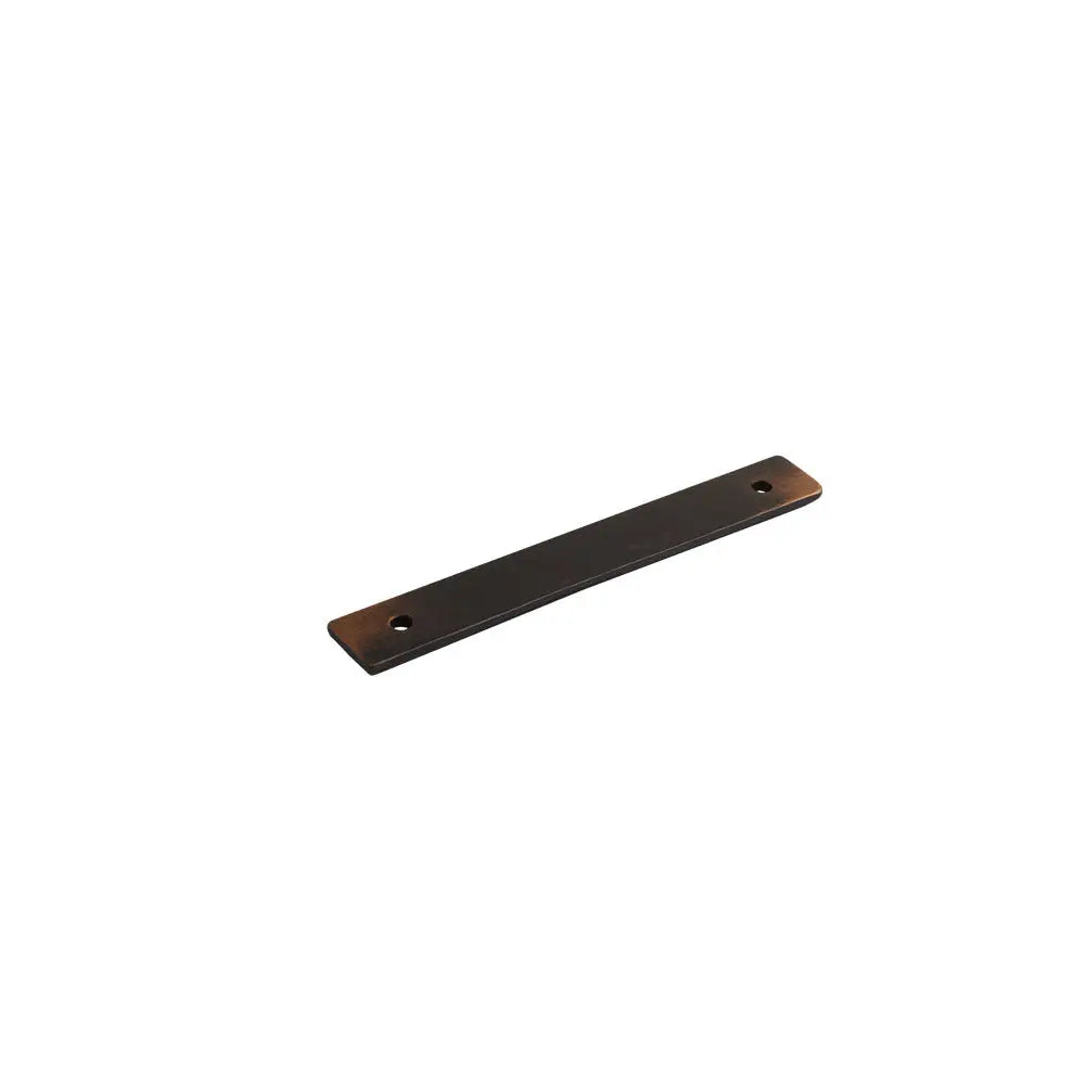 Schaub Vinci, Backplate for Pull, Antique Bronze, 4" cc Schaub Hentell Schaub