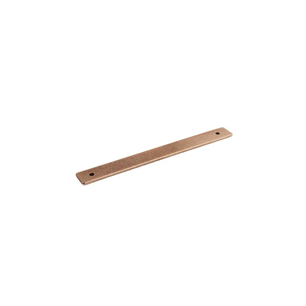 Schaub Vinci, Backplate for Pull, Natural Bronze, 6" cc Schaub Hentell Schaub