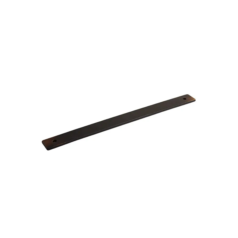 Schaub Vinci, Backplate for Pull, Antique Bronze, 8" cc Schaub Hentell Schaub