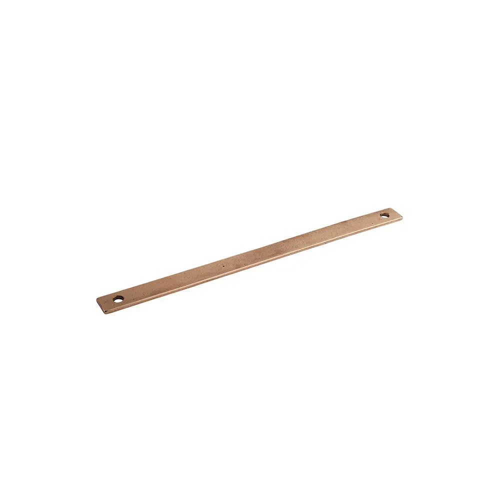 Schaub Vinci, Backplate for Pull, Natural Bronze, 10" cc Schaub Hentell Schaub