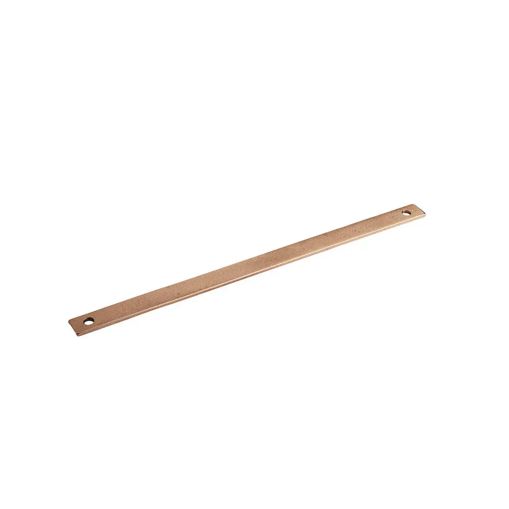 Schaub Vinci, Backplate for Pull, Natural Bronze, 12" cc Schaub Hentell Schaub
