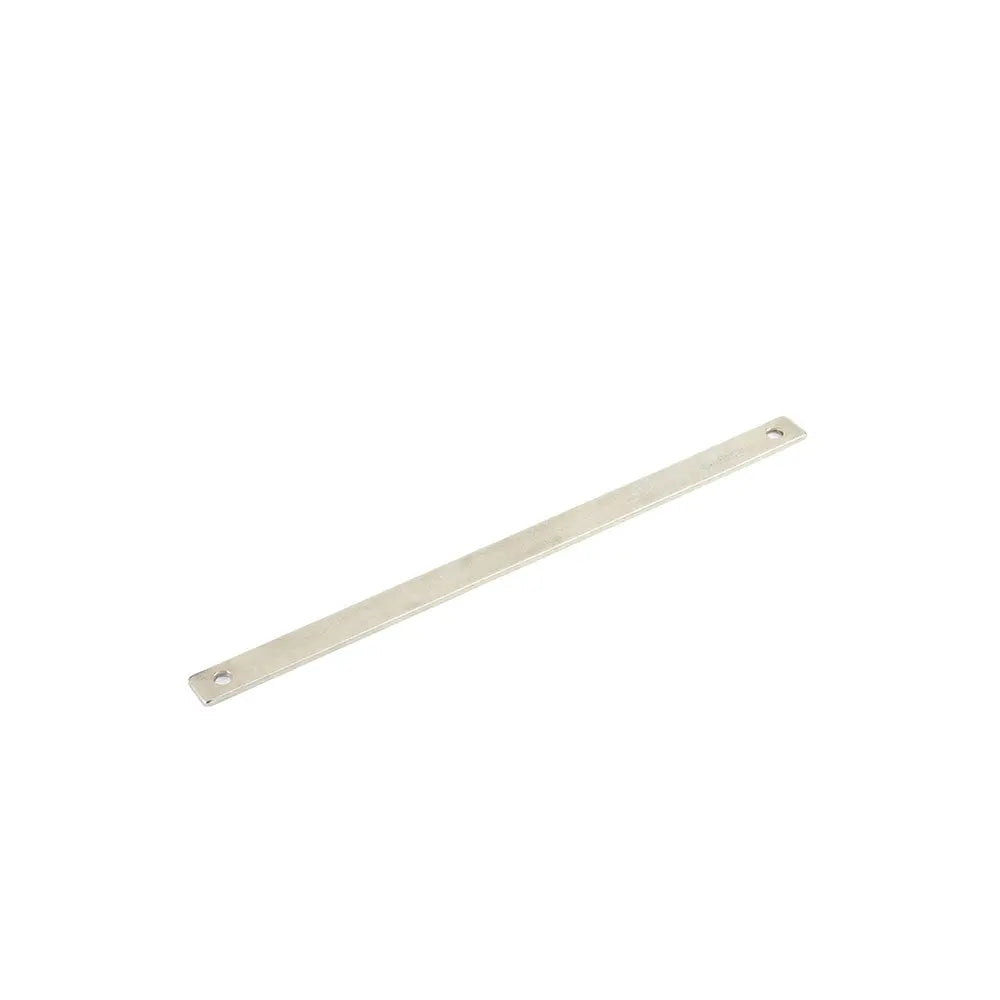 Schaub Vinci, Backplate for Pull, Polished White Bronze, 12" cc Schaub Hentell Schaub