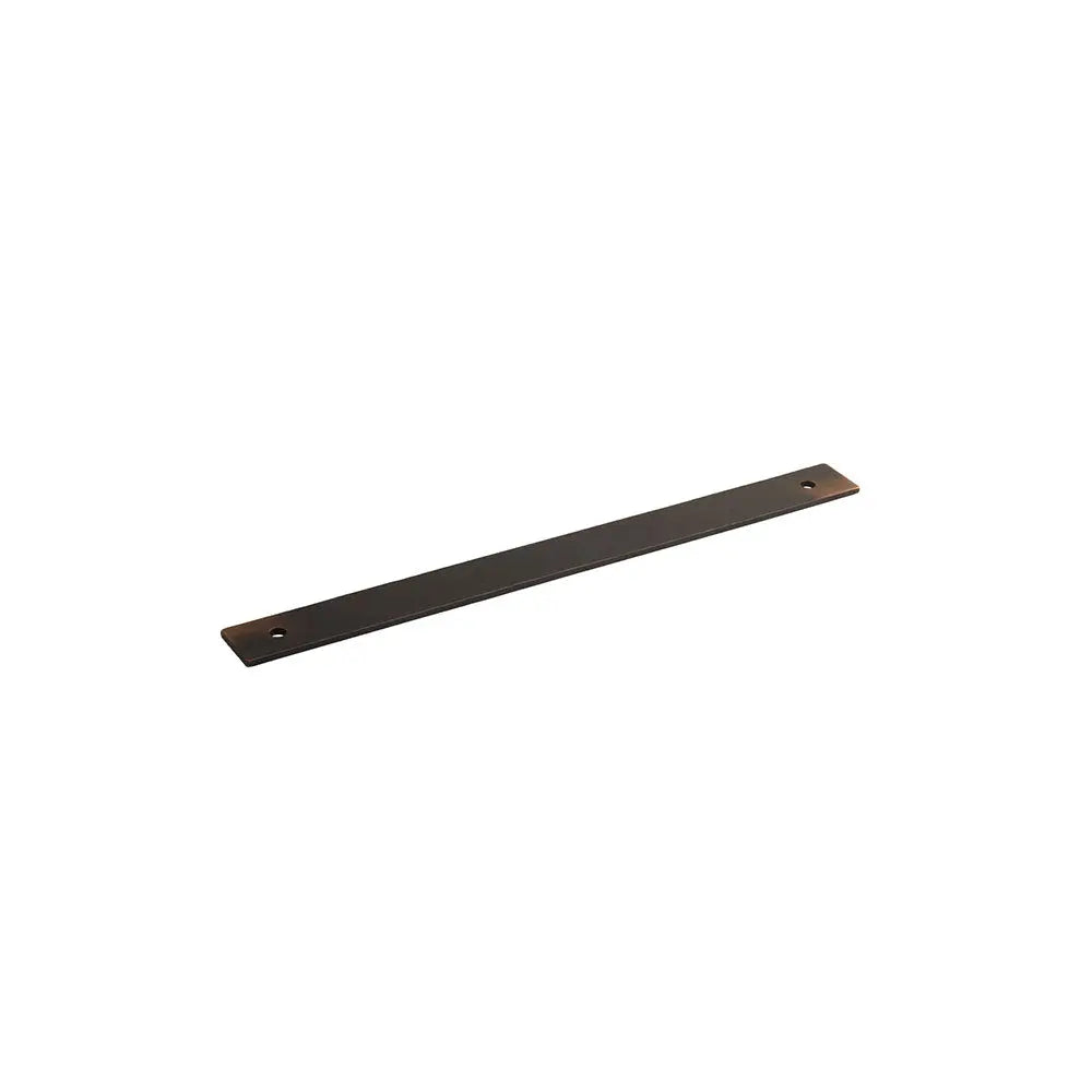 Schaub Vinci, Backplate for Appliance Pull, Antique Bronze, 12" cc Schaub Hentell Schaub