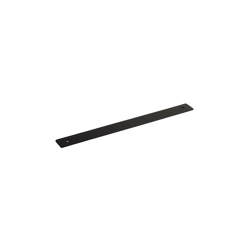Schaub Vinci, Backplate for Appliance Pull, Black Bronze, 12" cc Schaub Hentell Schaub