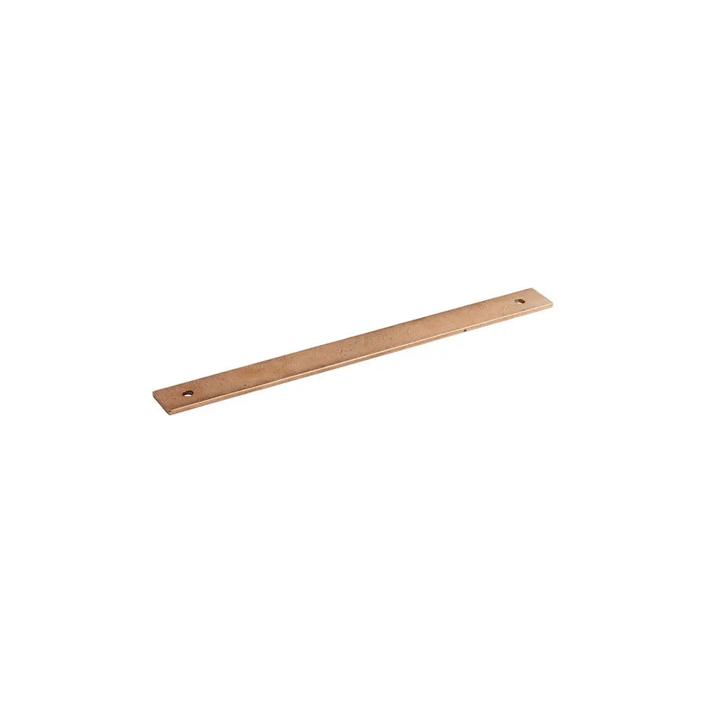 Schaub Vinci, Backplate for Appliance Pull, Natural Bronze, 12" cc Schaub Hentell Schaub