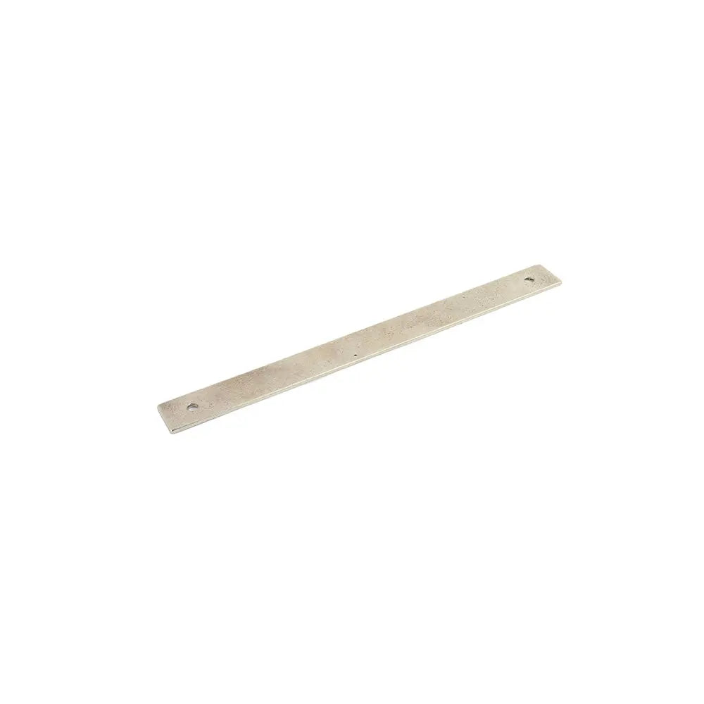 Schaub Vinci, Backplate for Appliance Pull, Polished White Bronze, 12" cc Schaub Hentell Schaub