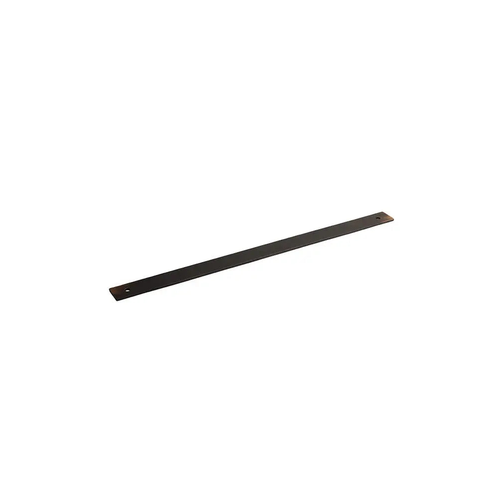 Schaub Vinci, Backplate for Appliance Pull, Antique Bronze, 18" cc Schaub Hentell Schaub
