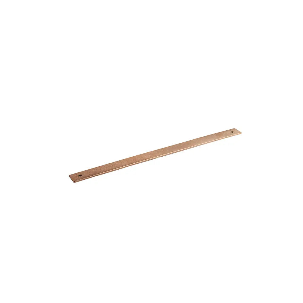 Schaub Vinci, Backplate for Appliance Pull, Natural Bronze, 18" cc Schaub Hentell Schaub