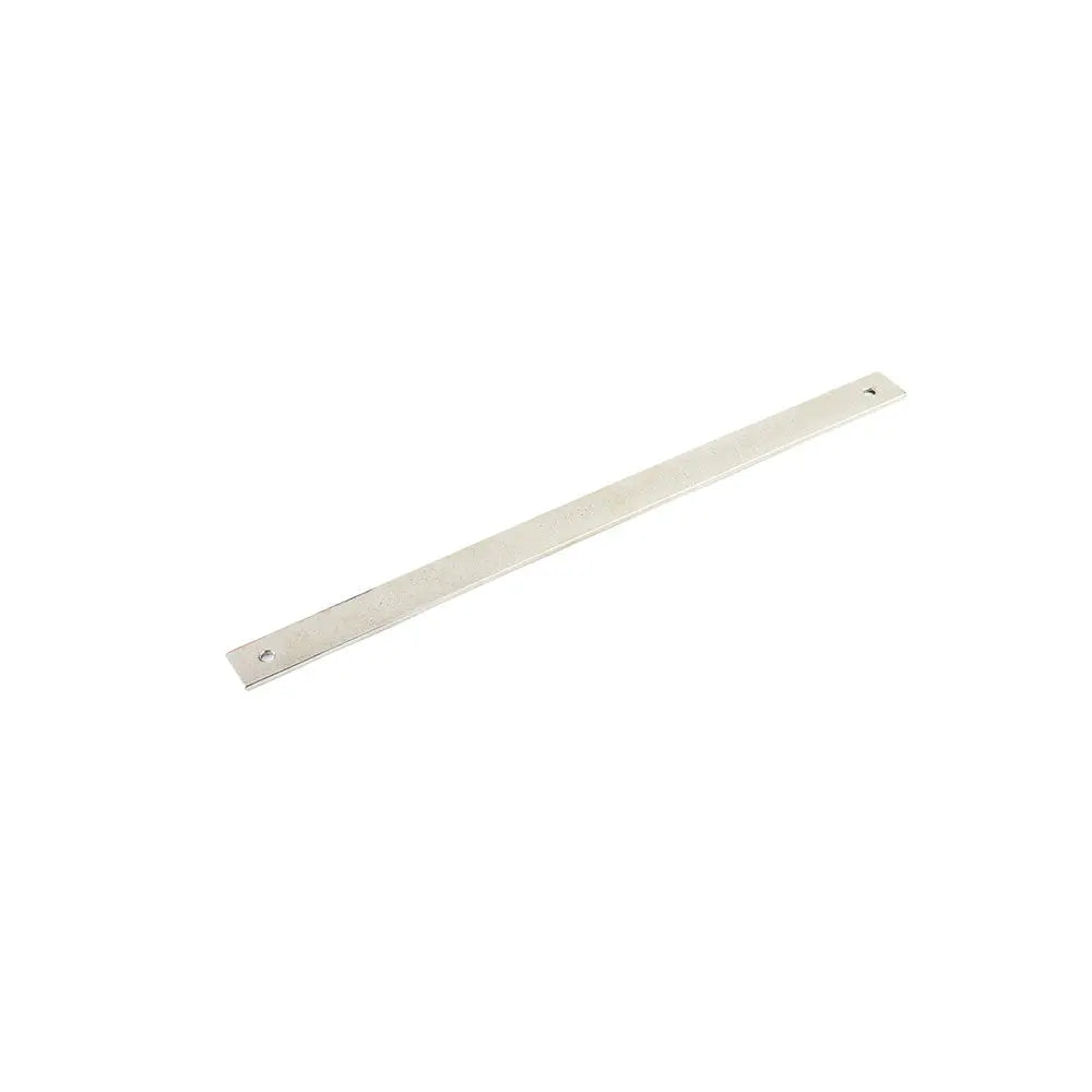 Schaub Vinci, Backplate for Appliance Pull, Polished White Bronze, 18" cc Schaub Hentell Schaub