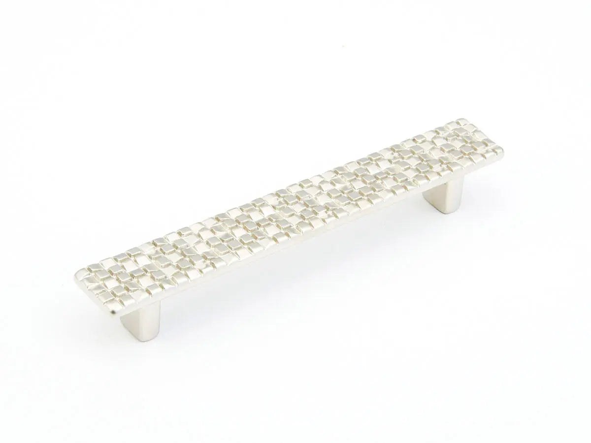 Schaub Mosaic, Pull, Satin Nickel, 128 mm cc - Hentell