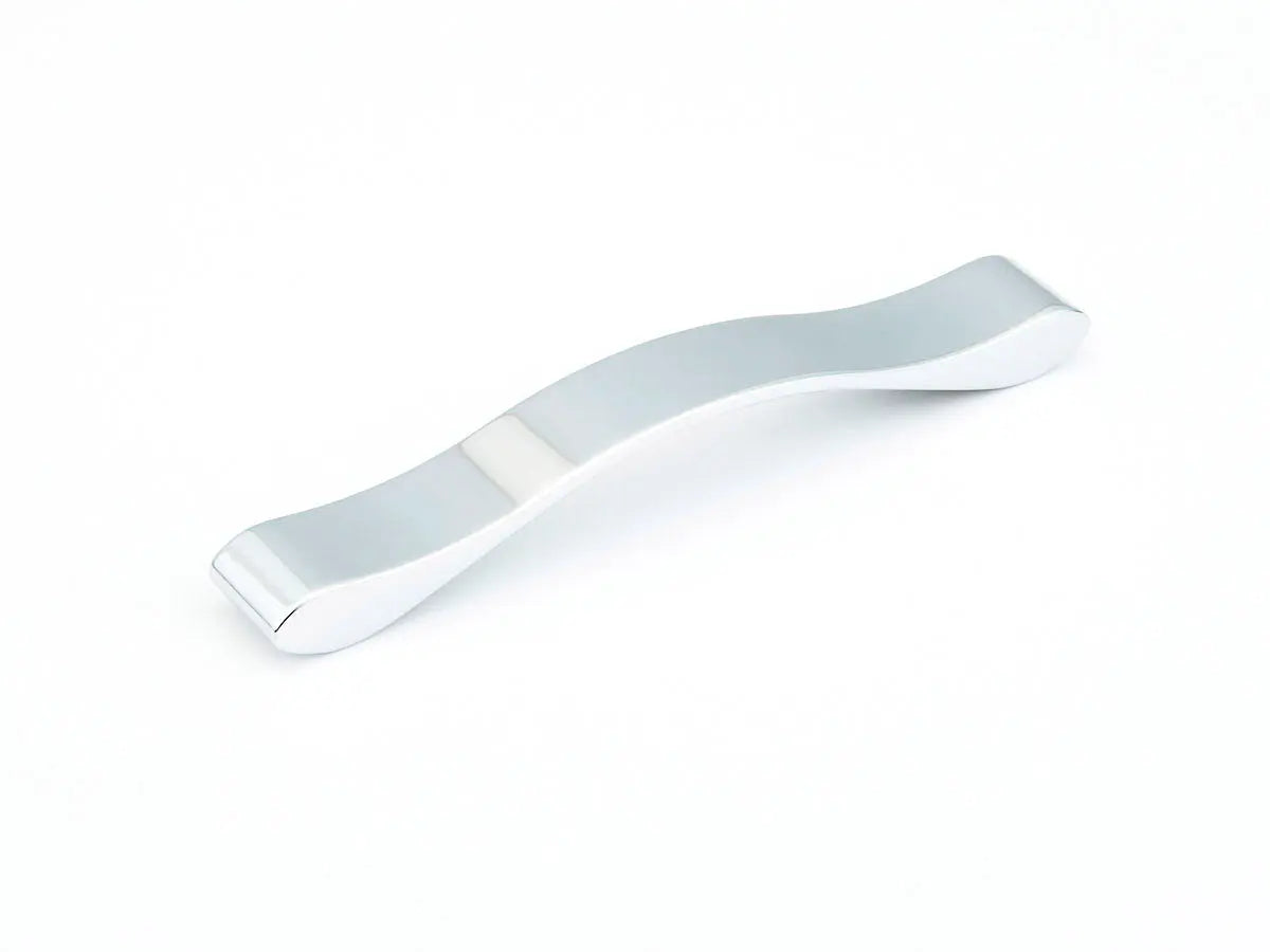 Schaub Wave, Pull, Polished Chrome, 160 mm cc - Hentell