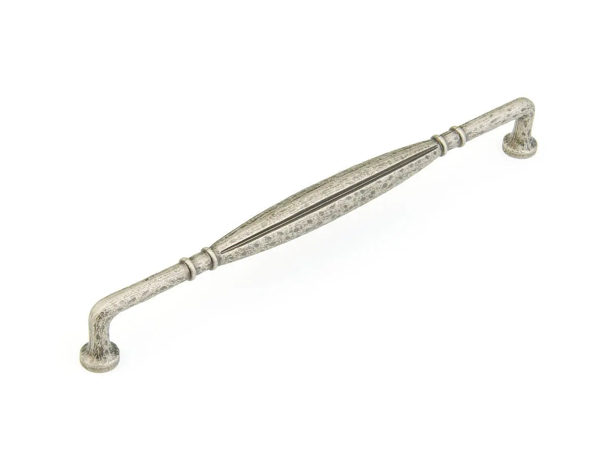Schaub Siena, Appliance Pull, Vibra Nickel, 12" cc Schaub Hentell Schaub