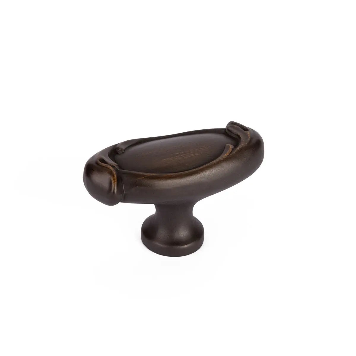 Schaub French Farm, Knob, Oval, Ancient Bronze, 1-7/8" Schaub Hentell Schaub