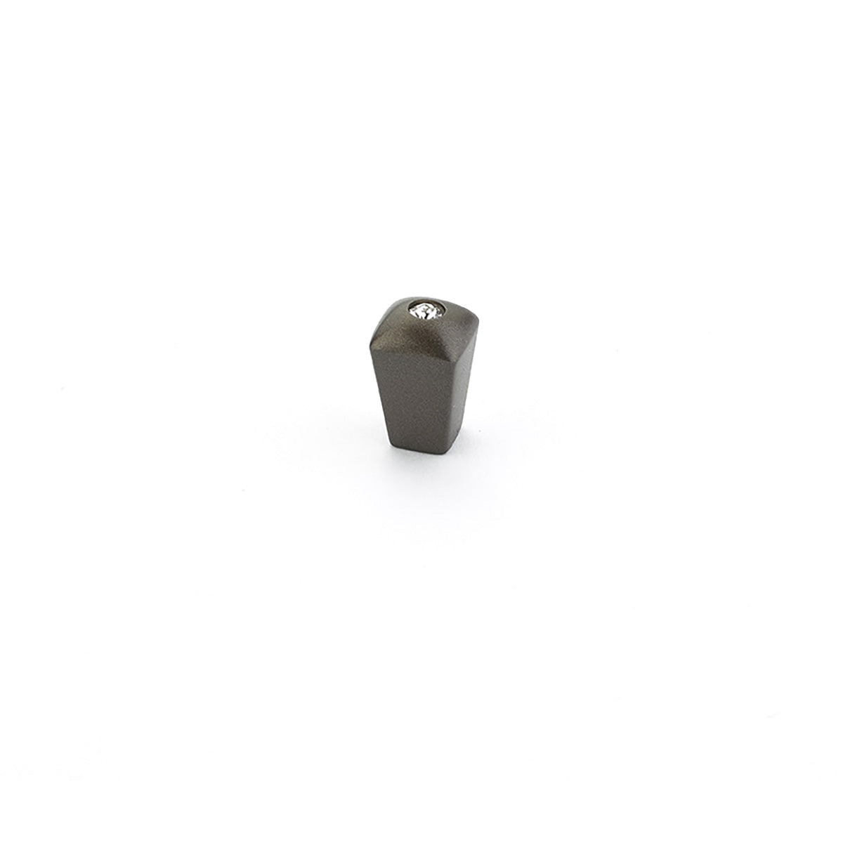 Schaub Skyevale, Knob, Milano Bronze with Crystal, 1/2"