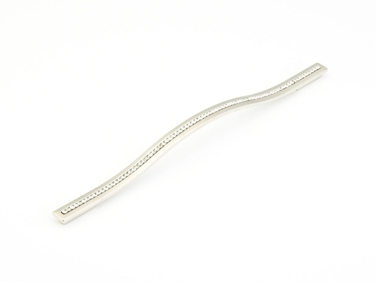 Schaub Skyevale, Pull, Satin Nickel with Crystals 288/320 mm cc