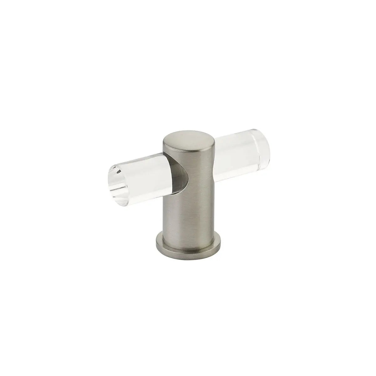 Schaub Lumiere, adjustable, acrylic T-knob with Satin Nickel stem Schaub Hentell Schaub