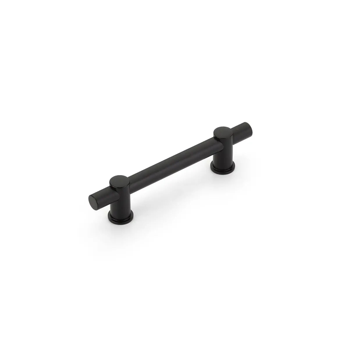 Schaub Fonce', Bar Pull, 4" cc with Matte Black bar and Matte Black stems Schaub Hentell Schaub