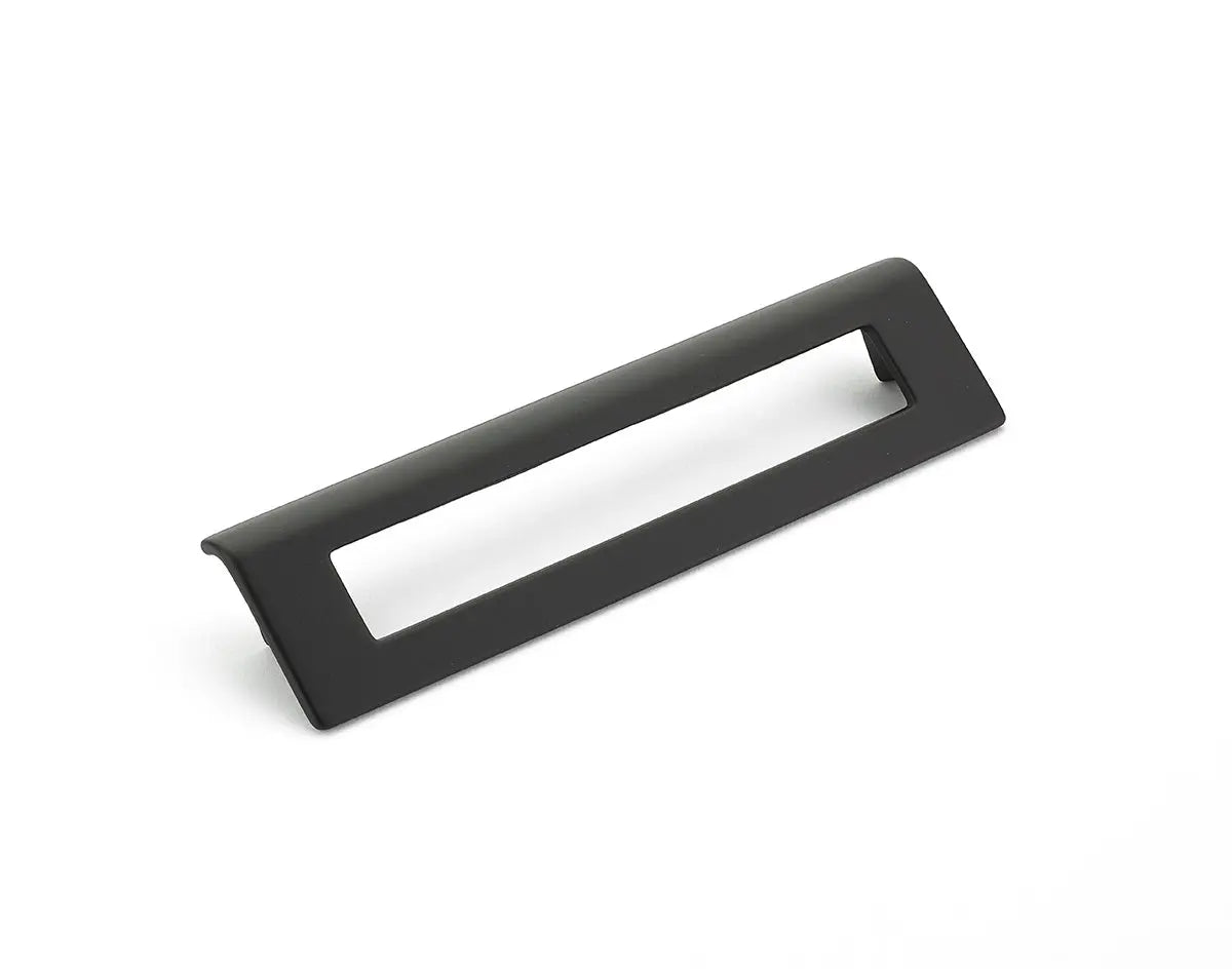 Schaub Finestrino, Angled Rectangle Pull, Matte Black, 160 mm cc Schaub Hentell Schaub