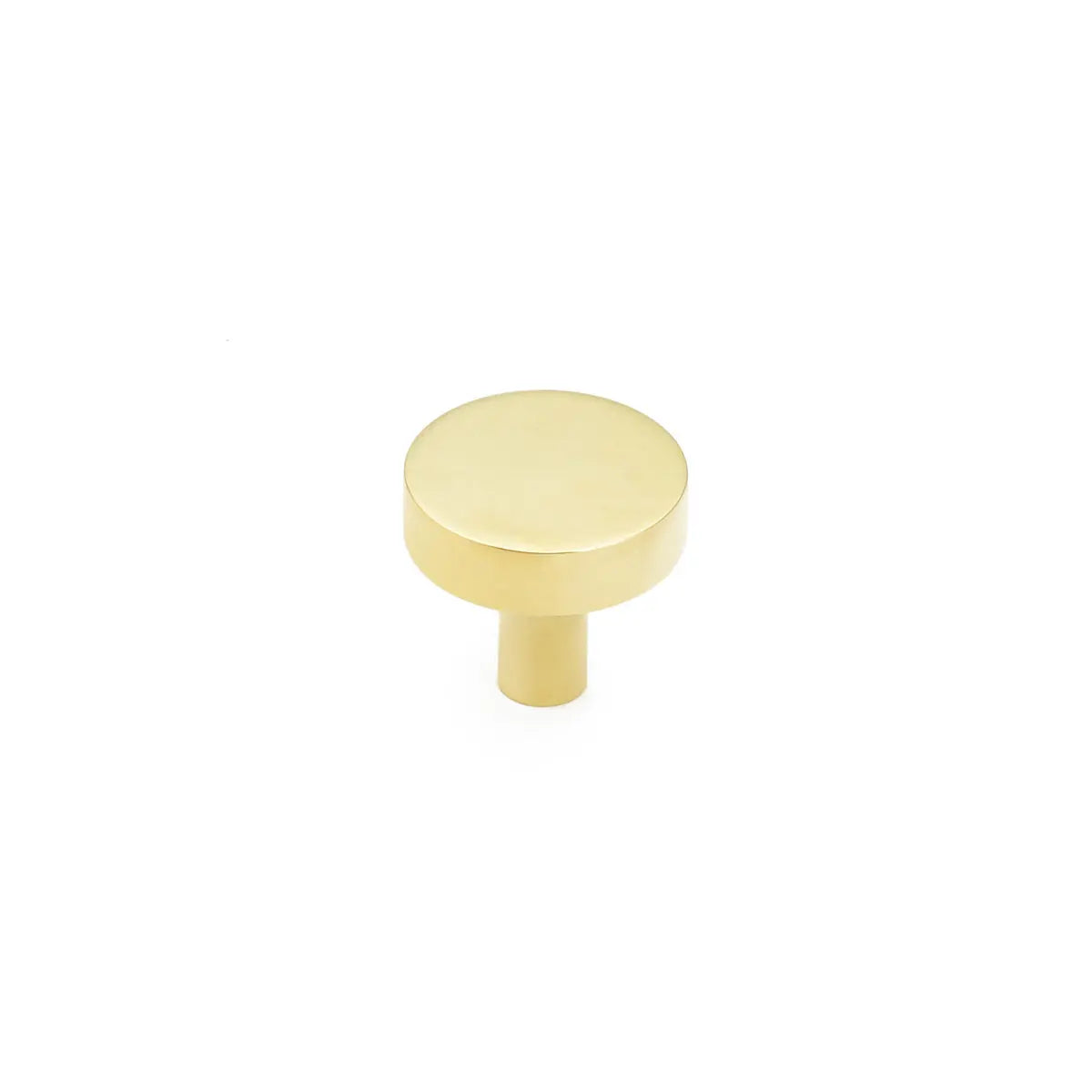 Schaub Haniburton, Round Knob, Unlacquered Brass Schaub Hentell Schaub