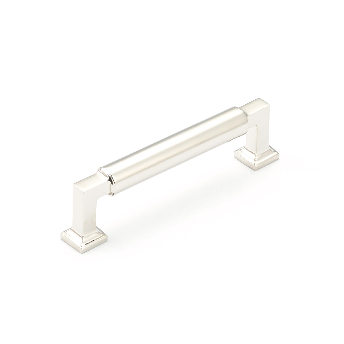Schaub Haniburton, Pull, 4" cc, Polished Nickel