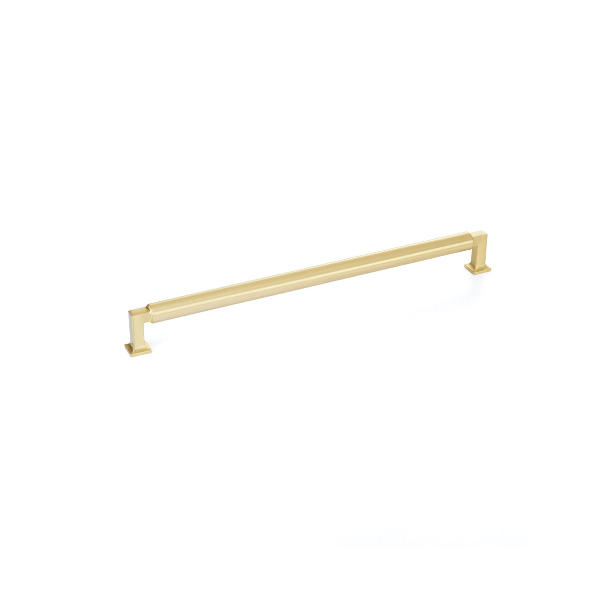 Schaub Haniburton, Pull, 12" cc, Satin Brass