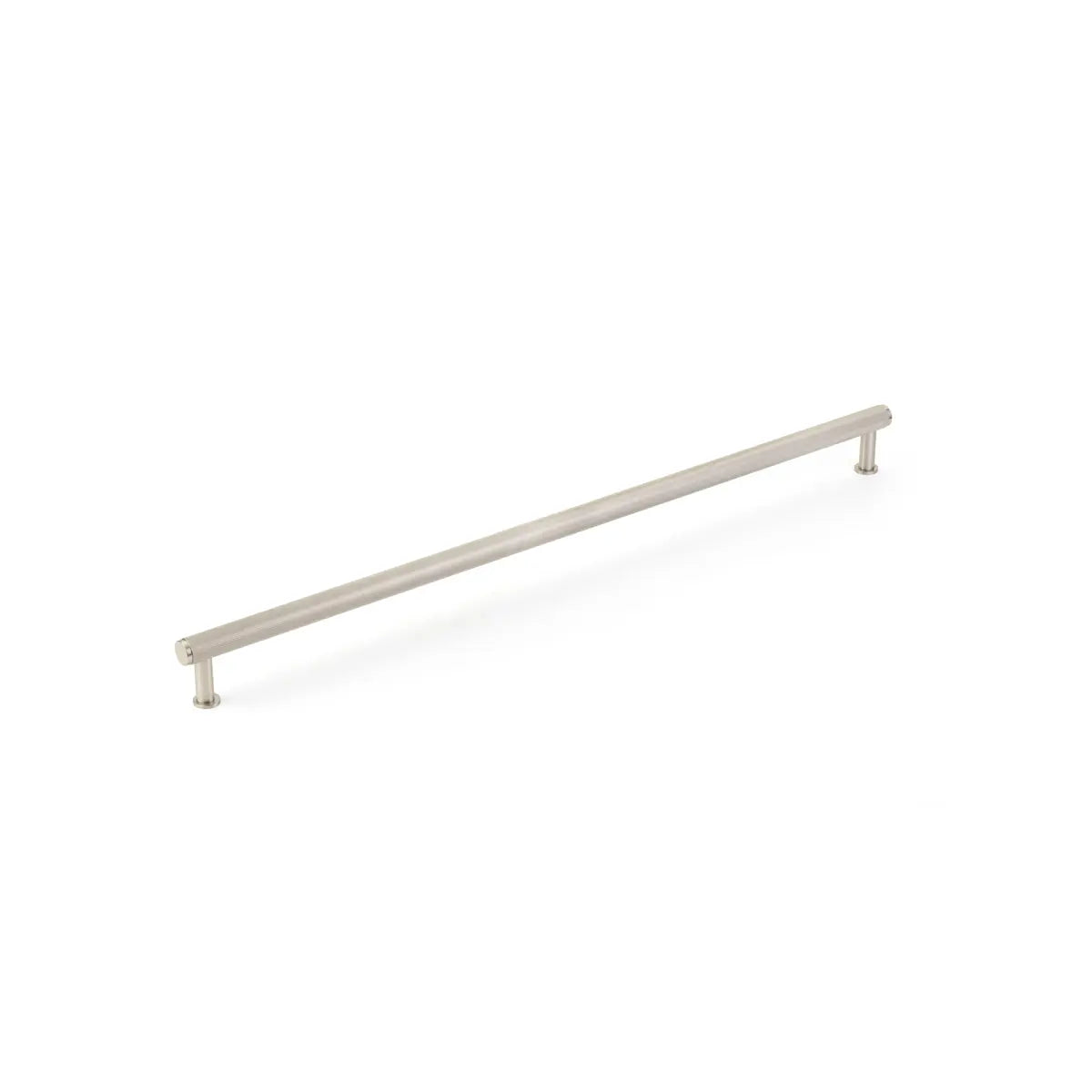 Schaub Pub House, Appliance Pull, Knurled, Brushed Nickel, 24" cc Schaub Hentell Schaub