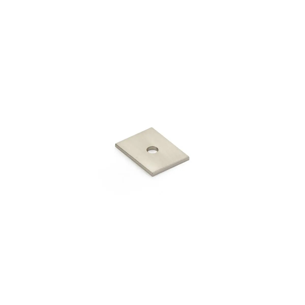 Schaub Pub House, Backplate for Knob, Brushed Nickel, 1" x 3/4" Schaub Hentell Schaub