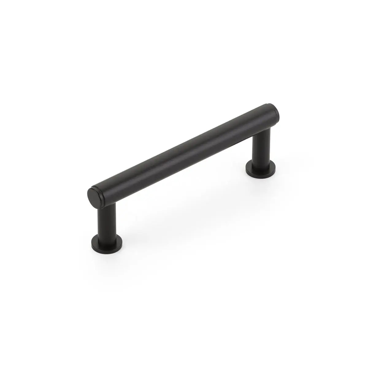 Schaub Pub House, Pull, Smooth, Matte Black, 3-1/2" cc Schaub Hentell Schaub