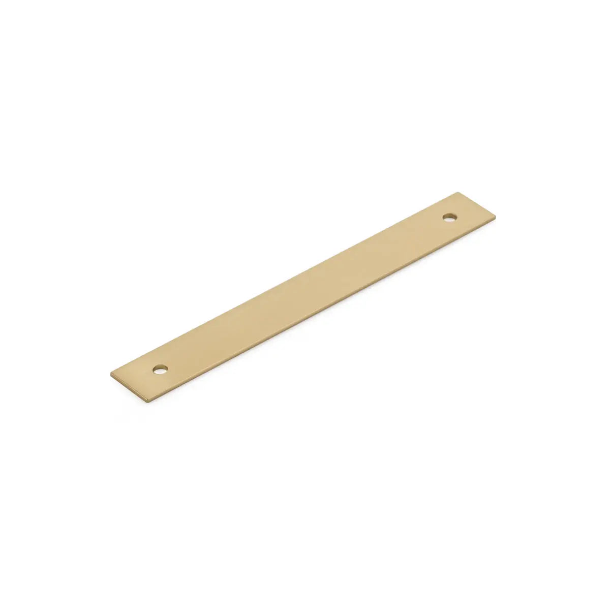 Schaub Pub House, Backplate for Pull, Signature Satin Brass, 5" cc Schaub Hentell Schaub