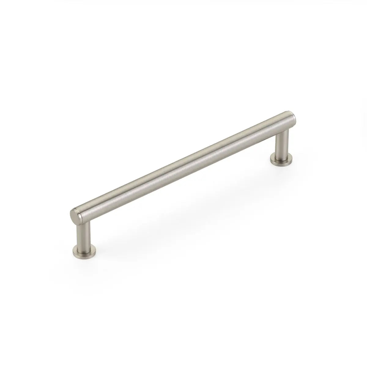 Schaub Pub House, Pull, Smooth, Brushed Nickel, 6" cc Schaub Hentell Schaub
