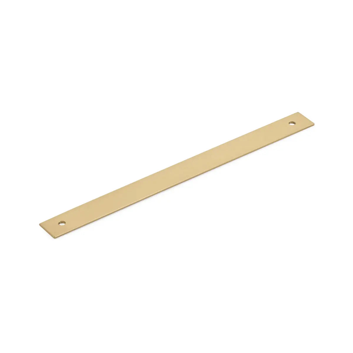 Schaub Pub House, Backplate for Pull, Signature Satin Brass, 8" cc Schaub Hentell Schaub