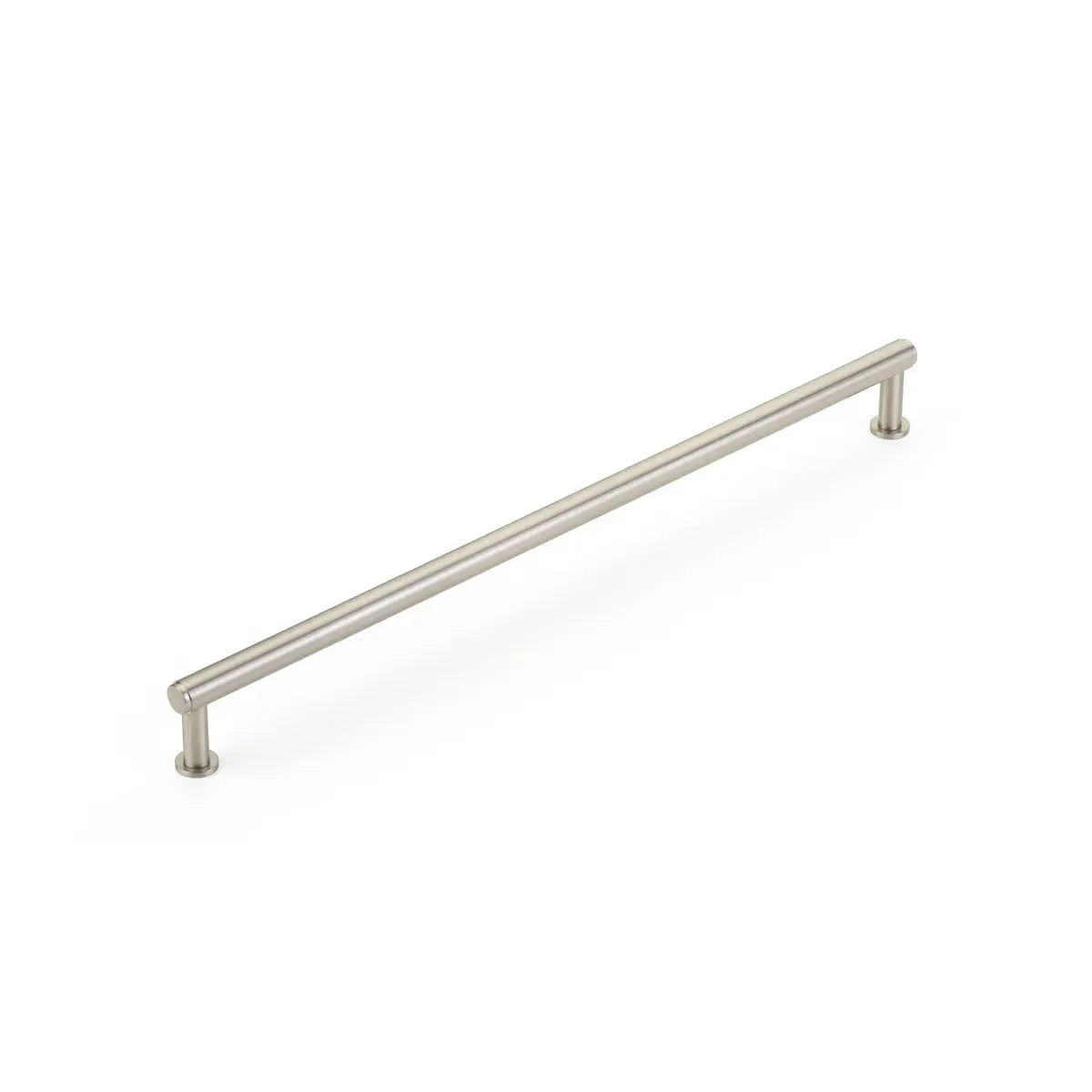 Schaub Pub House, Pull, Smooth, Brushed Nickel, 12" cc Schaub Hentell Schaub