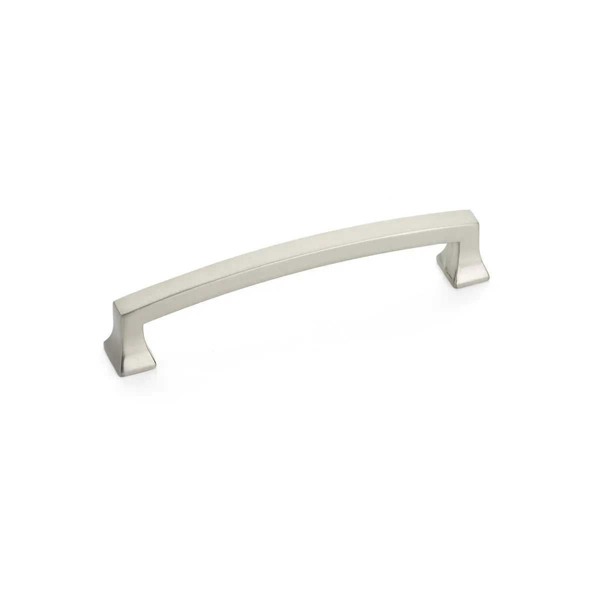 Schaub Menlo Park, Arched Pull, Brushed Nickel, 5" cc Schaub Hentell Schaub