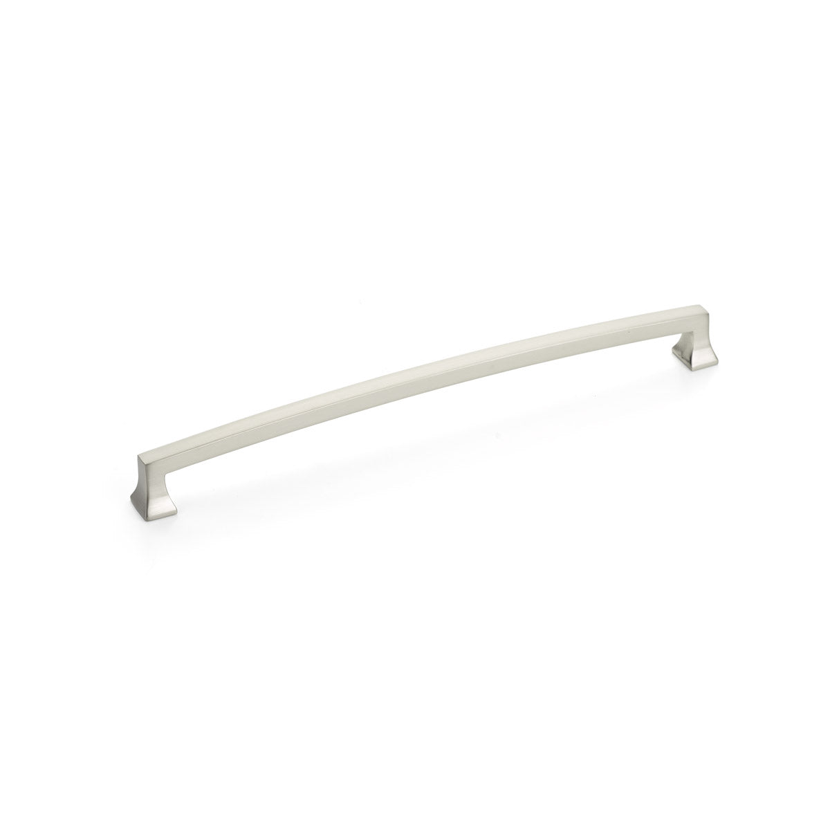 Schaub Menlo Park, Arched Pull, Brushed Nickel, 10" cc