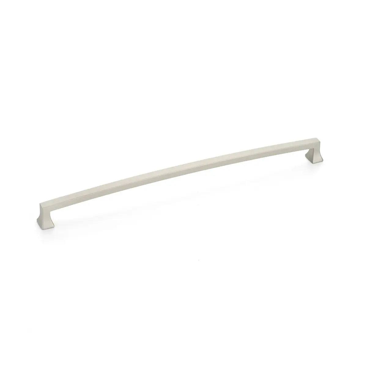 Schaub Menlo Park, Arched Pull, Satin Nickel, 12" cc Schaub Hentell Schaub