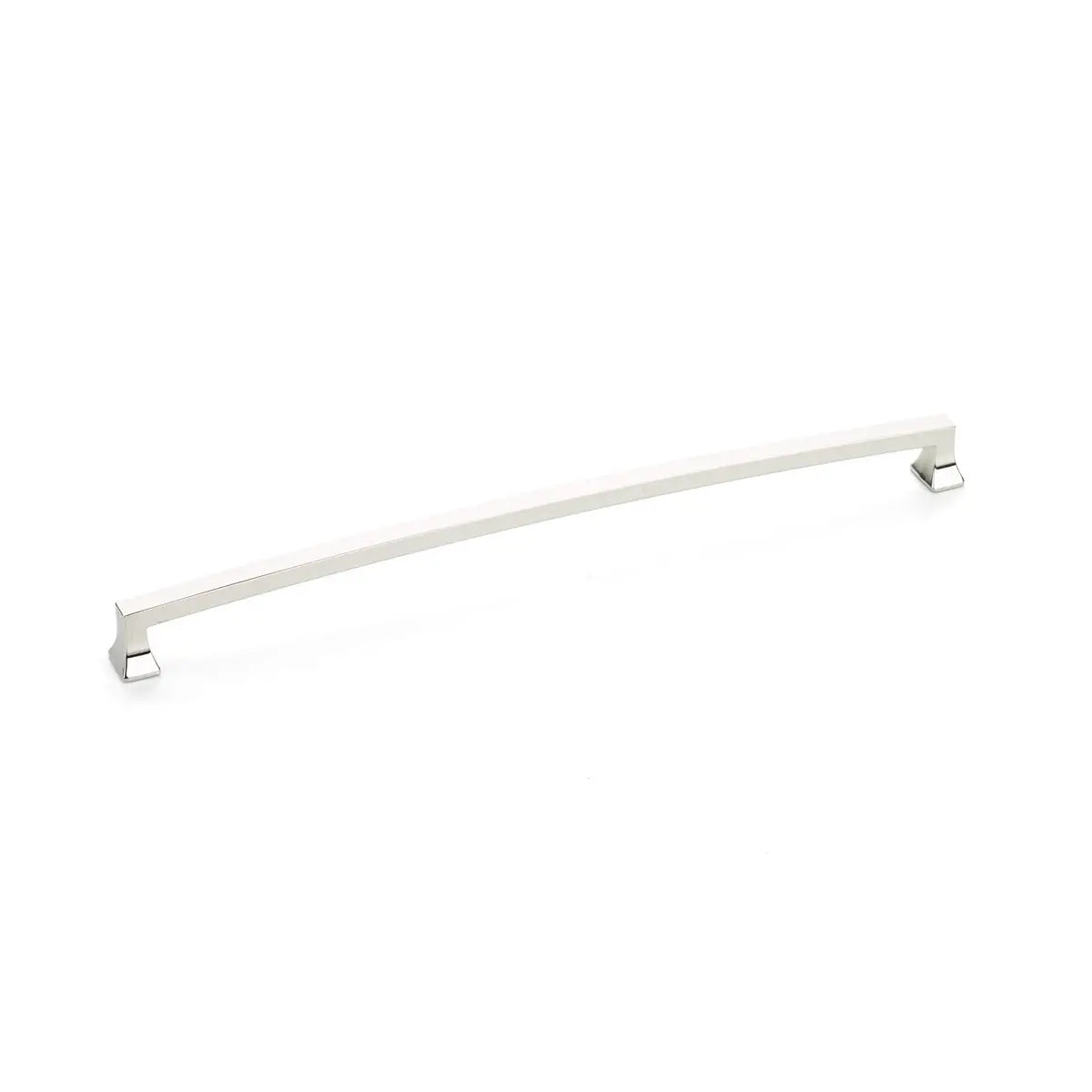 Schaub Menlo Park, Arched Pull, Polished Nickel, 12" cc Schaub Hentell Schaub