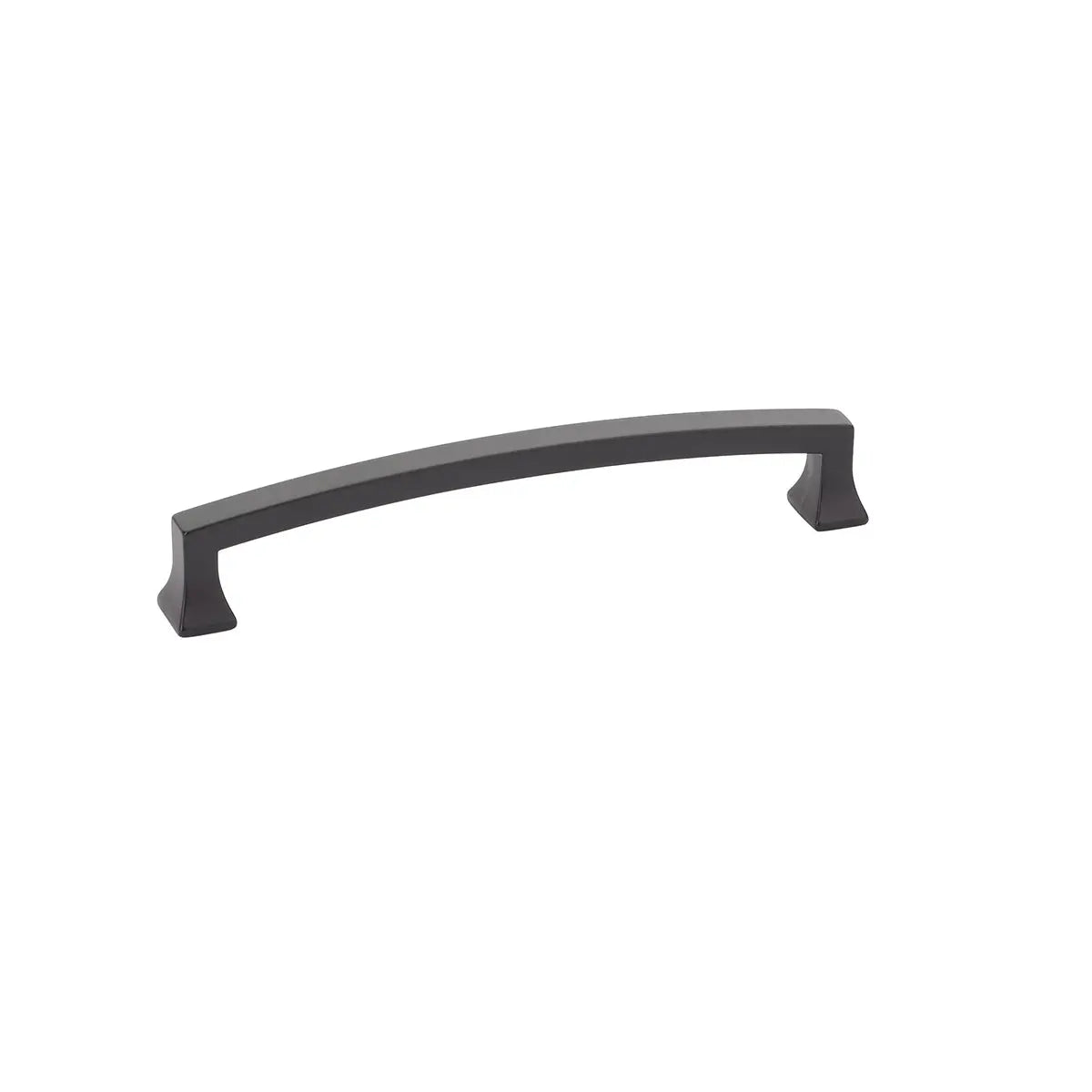 Schaub Menlo Park, Arched Pull, Matte Black, 6" cc Schaub Hentell Schaub