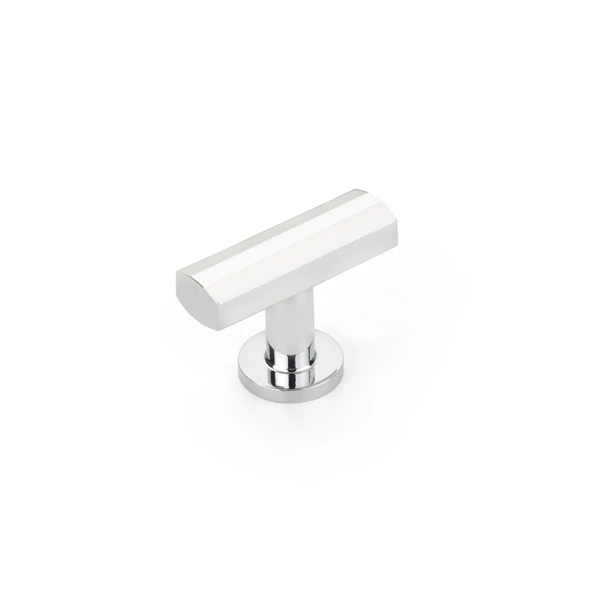 Schaub Heathrow T-Knob, Polished Chrome, 1-3/4" Schaub Hentell Schaub
