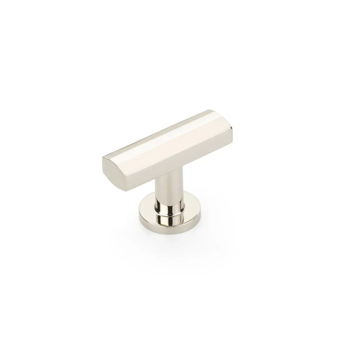 Schaub Heathrow T-Knob, Polished Nickel, 1-3/4" Schaub Hentell Schaub
