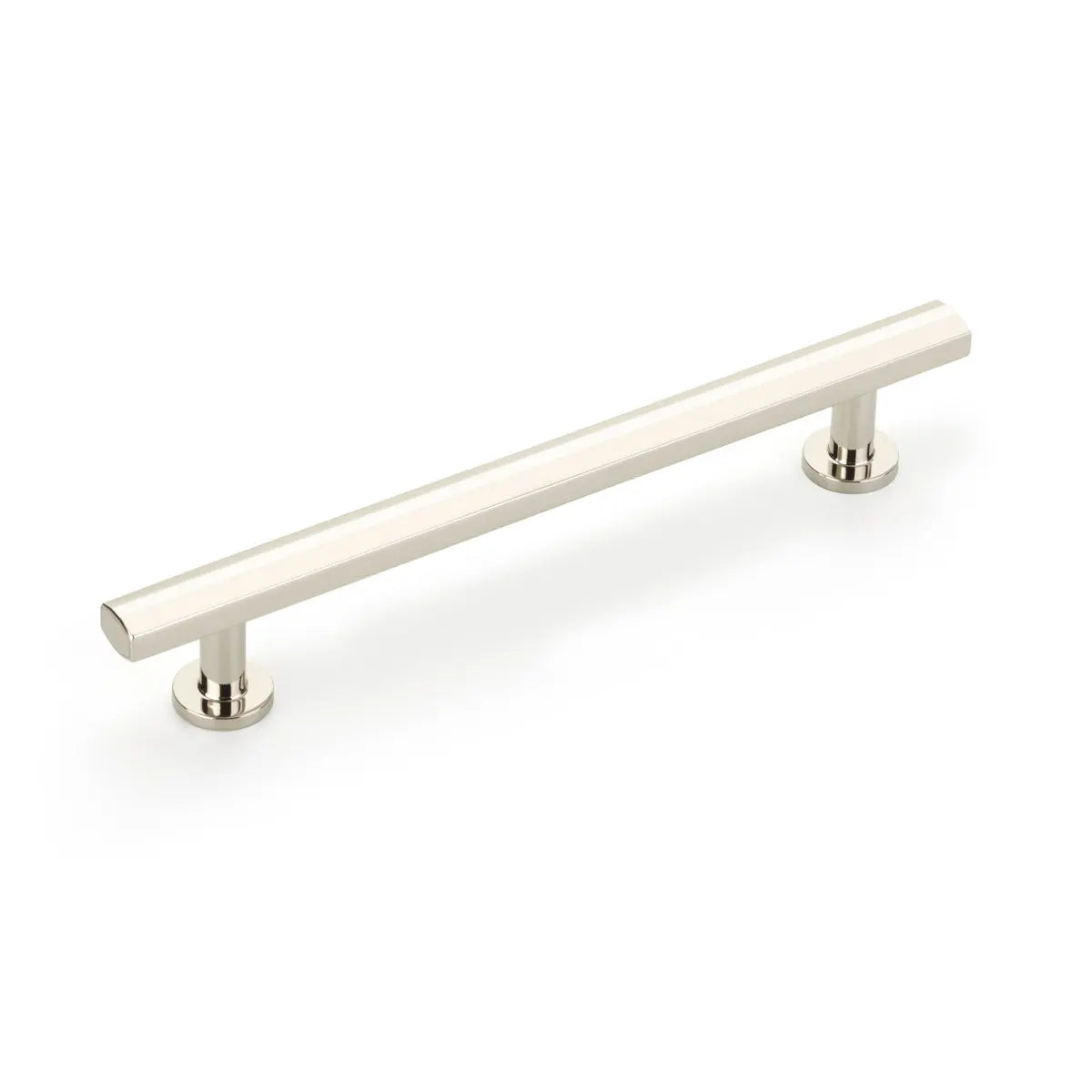 Schaub Heathrow Pull, 6" cc, Polished Nickel Schaub Hentell Schaub