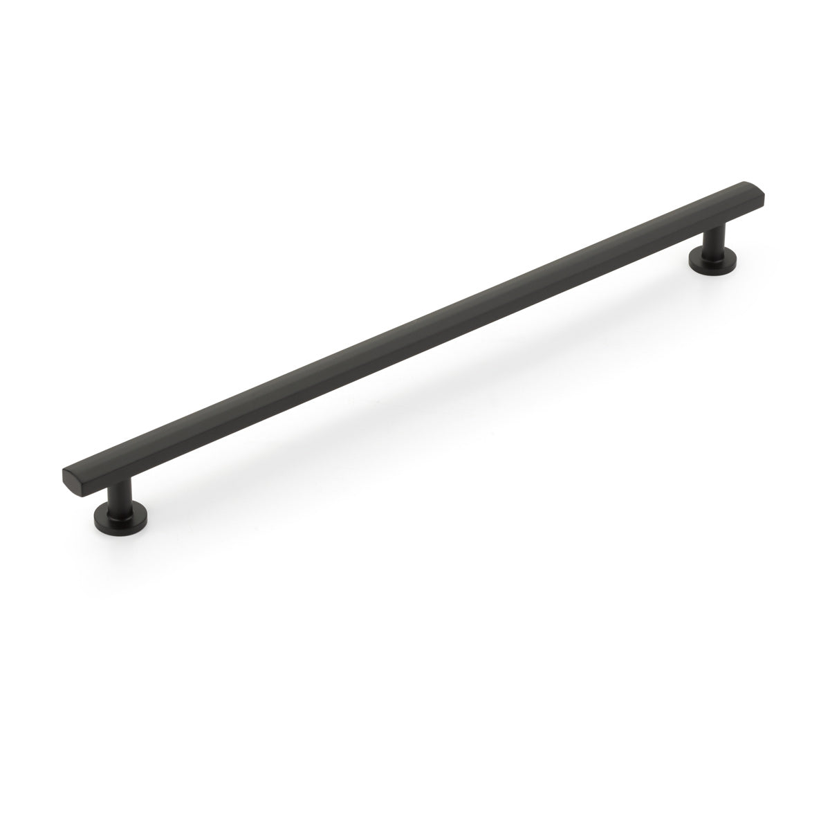 Schaub Heathrow Cabinet Pull, 12" cc, Matte Black Schaub Hentell Schaub